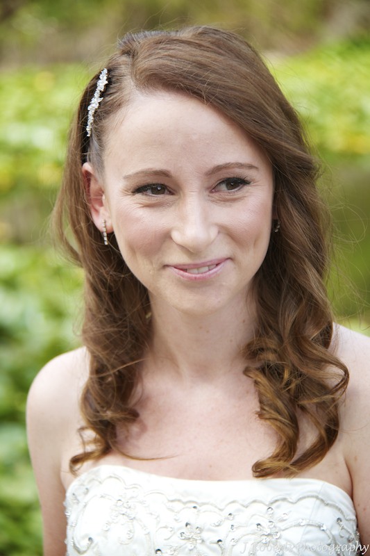 Cheeky bride portrait - wedding photography sydney